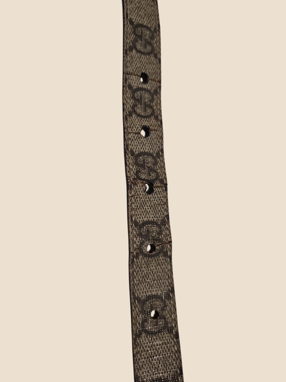Vintage Gucci GG Supreme Monogram Charm Belt - Picture 6 of 9